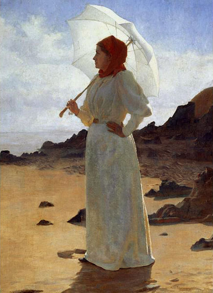 Rene Schutzenberger La Femme en blanc